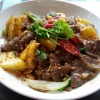 2409 Sautéed Beef with Ginger & Pineapple